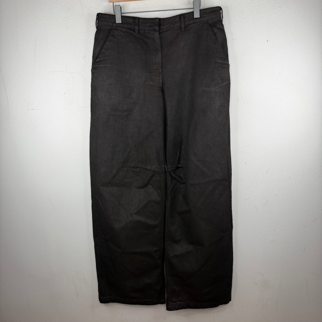 Entire Studios Waxed Baggy Jeans