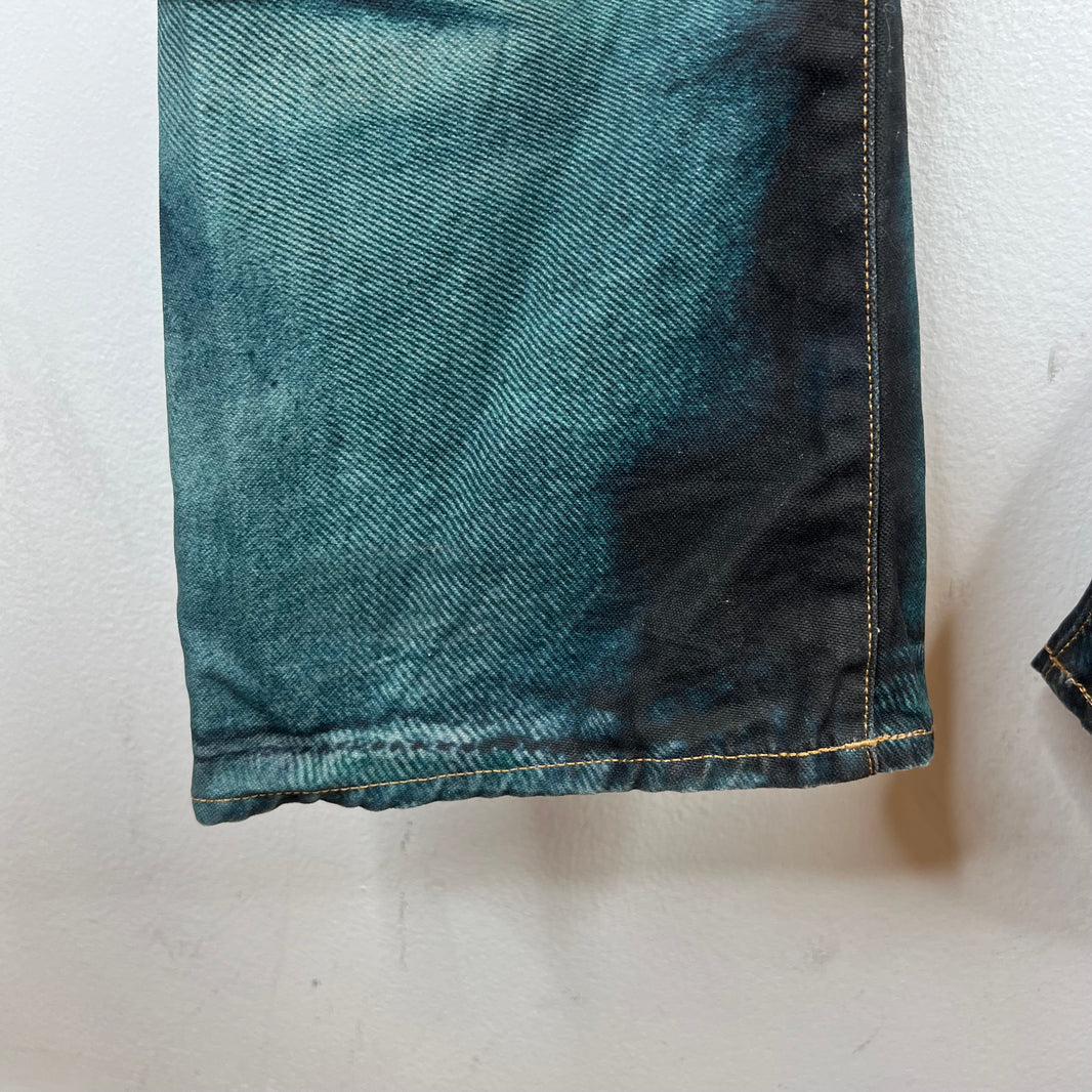 Acne Studios Belted Trompe Jeans