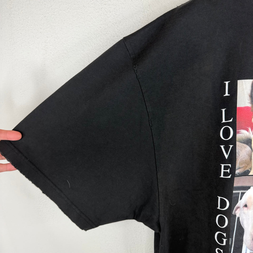 Balenciaga Sample I Love Dogs T-Shirt