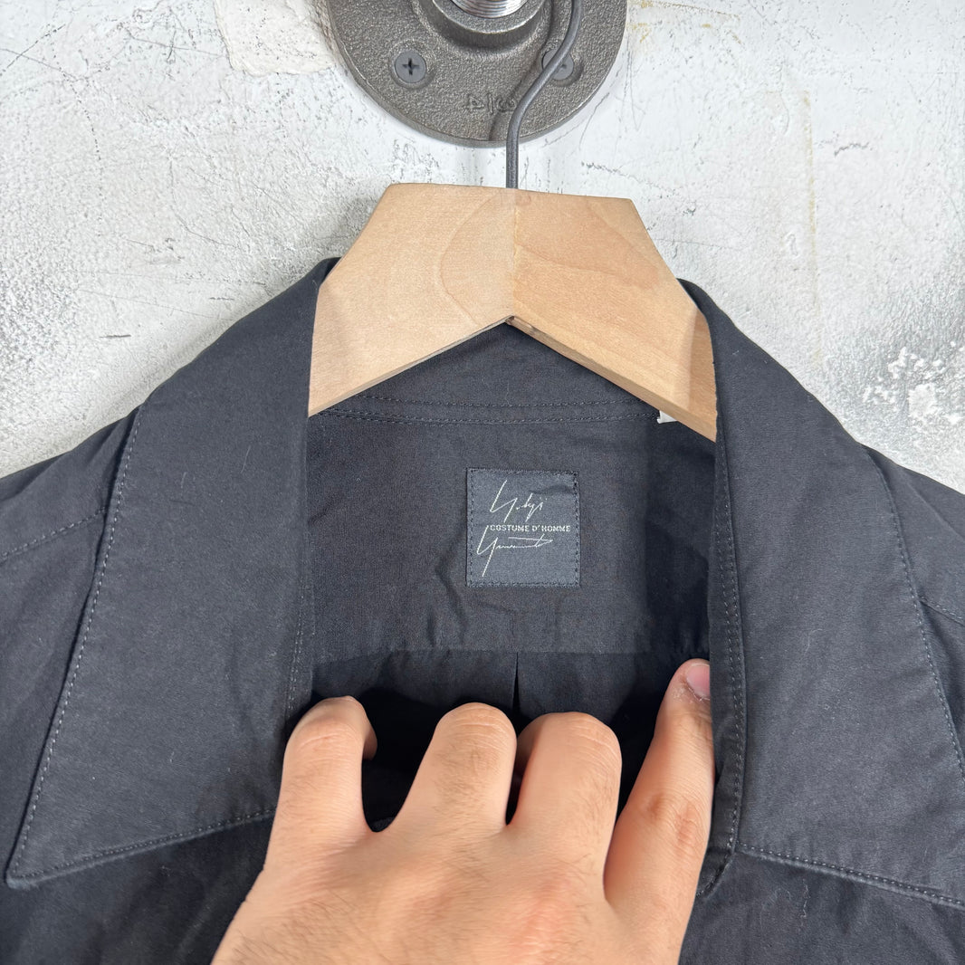 Yohji Yamamoto Internal/External Pocket LS Button Up Shirt
