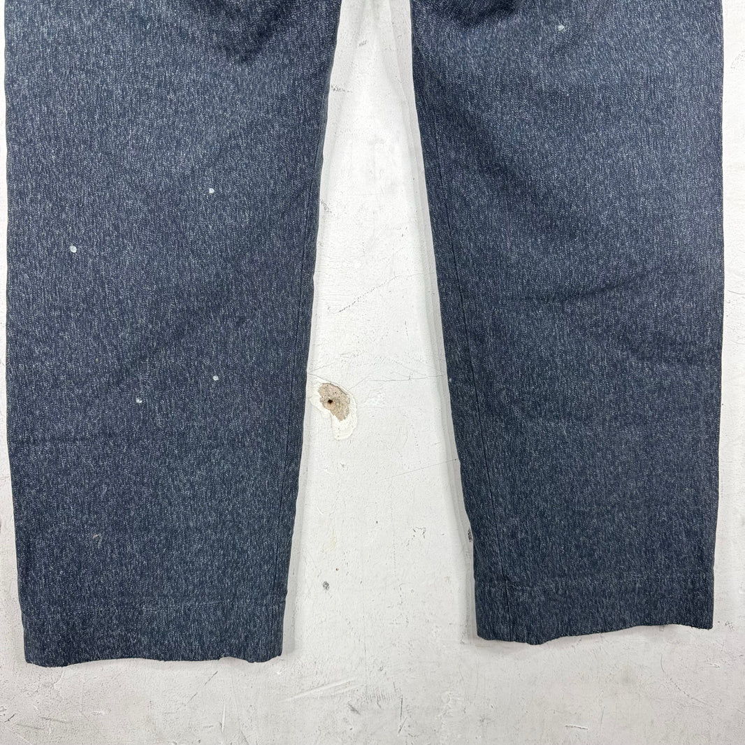 RRL Speckled Repaired Work Pants