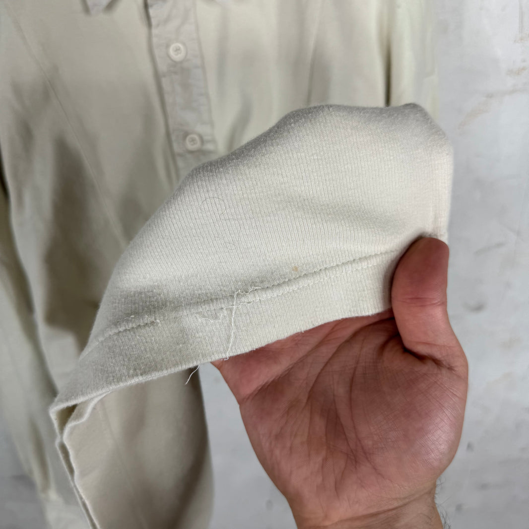 Issey Miyake Cream LS Polo