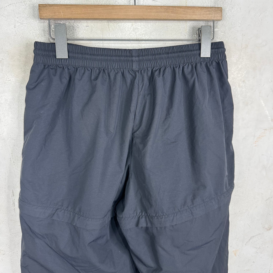 Balenciaga Black Logo Convertible Track Pants