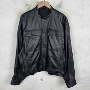 Lemaire Leather Golf Jacket