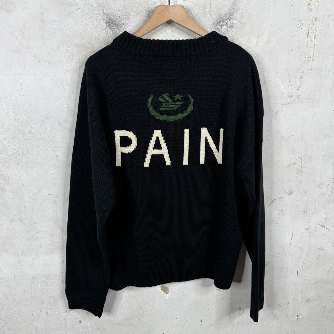 Sicko Pain Flag Knitted Sweater