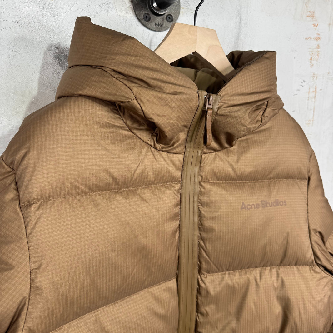 Acne Studios Beige Puffer Jacket