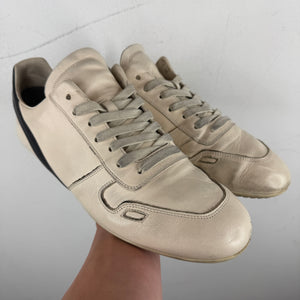 Rick Owens Milk Minimal Sneakers