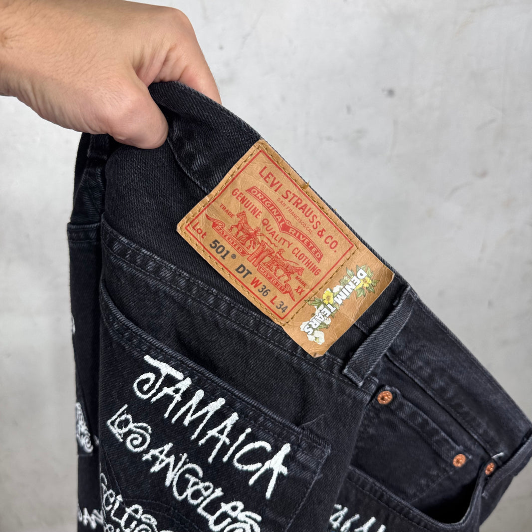 Denim Tears x Levis Our Legacy Patch Jeans