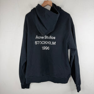 Acne Studios Washed Black Stockholm Hoodie
