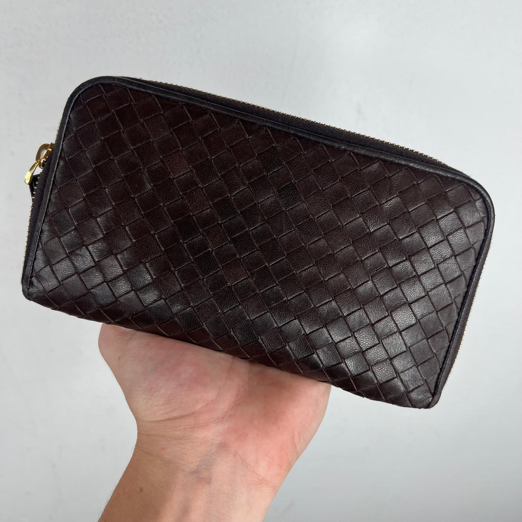 Bottega Veneta Intrecciato Long Wallet