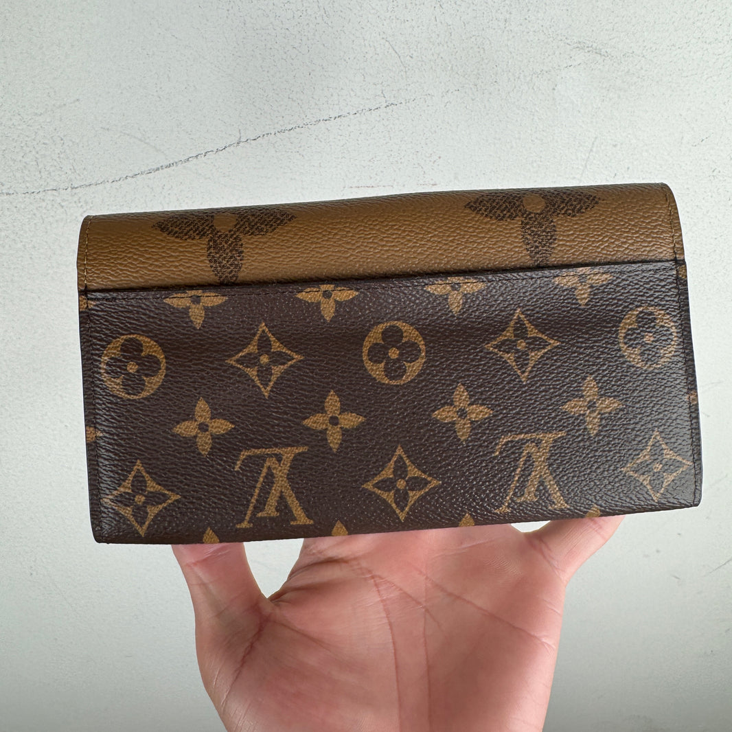 Louis Vuitton Monogram Snap Clutch Wallet