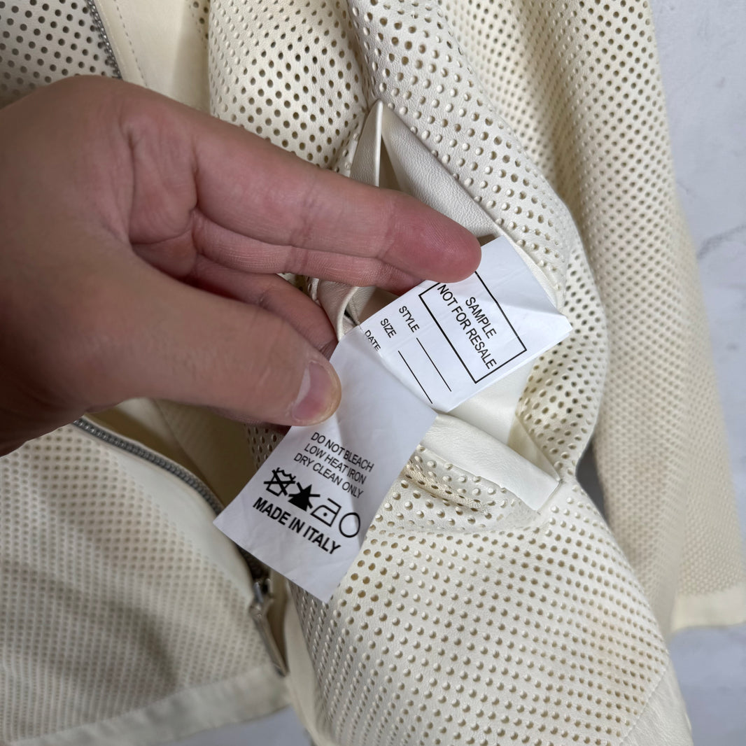Thom Browne Perforated Leather Jacket
