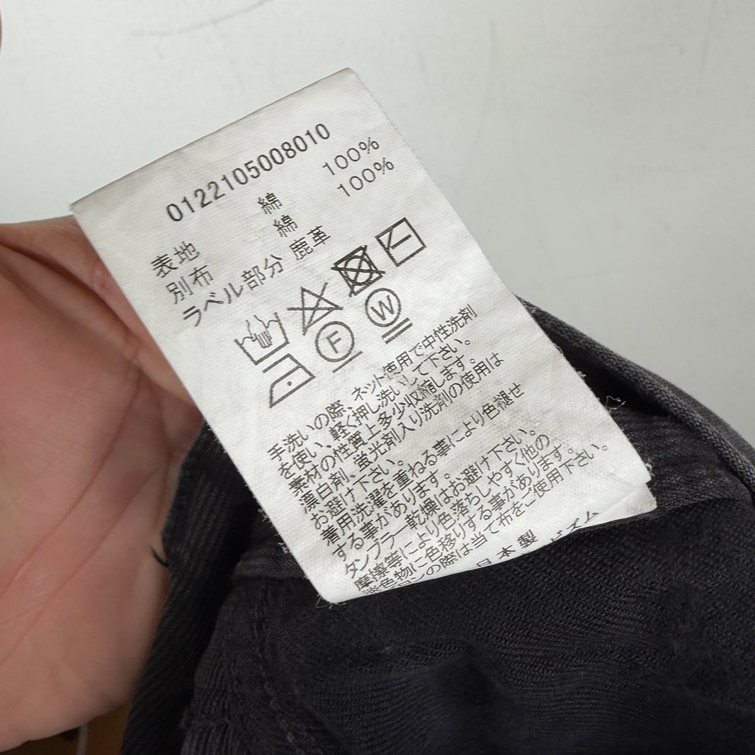 Visvim Black Corduroy Skinny Pants