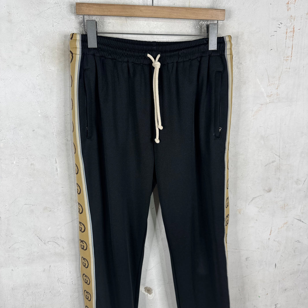 Gucci Interlock Side Stripe Jogger Pants