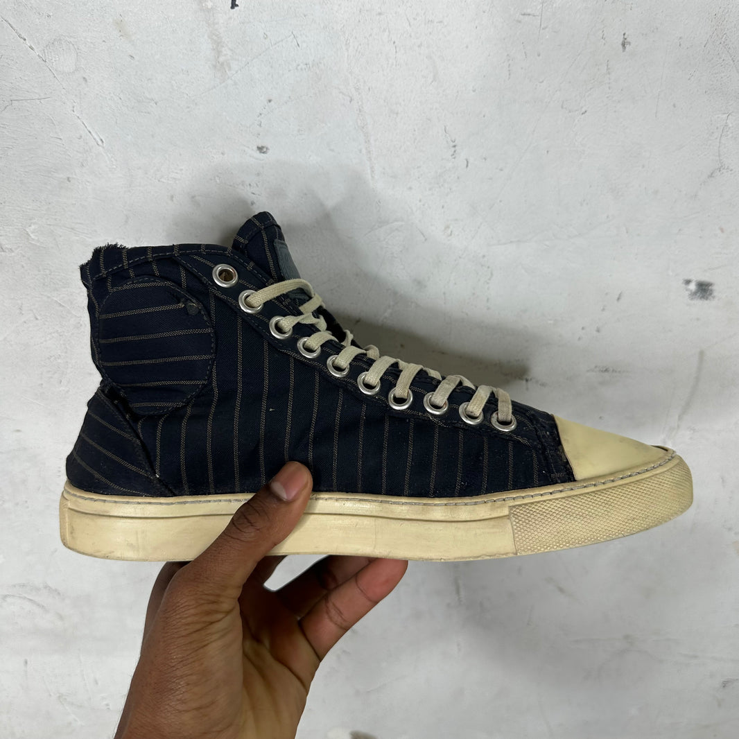 Margiela Pinstripe Converse Trainer