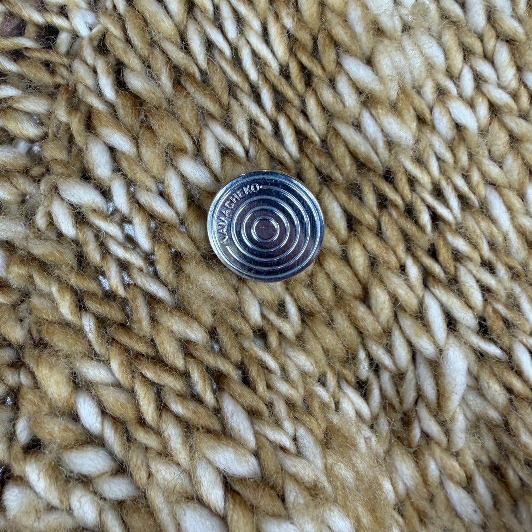 Namacheko Yellow Cable Knit Button Detail Cardigan