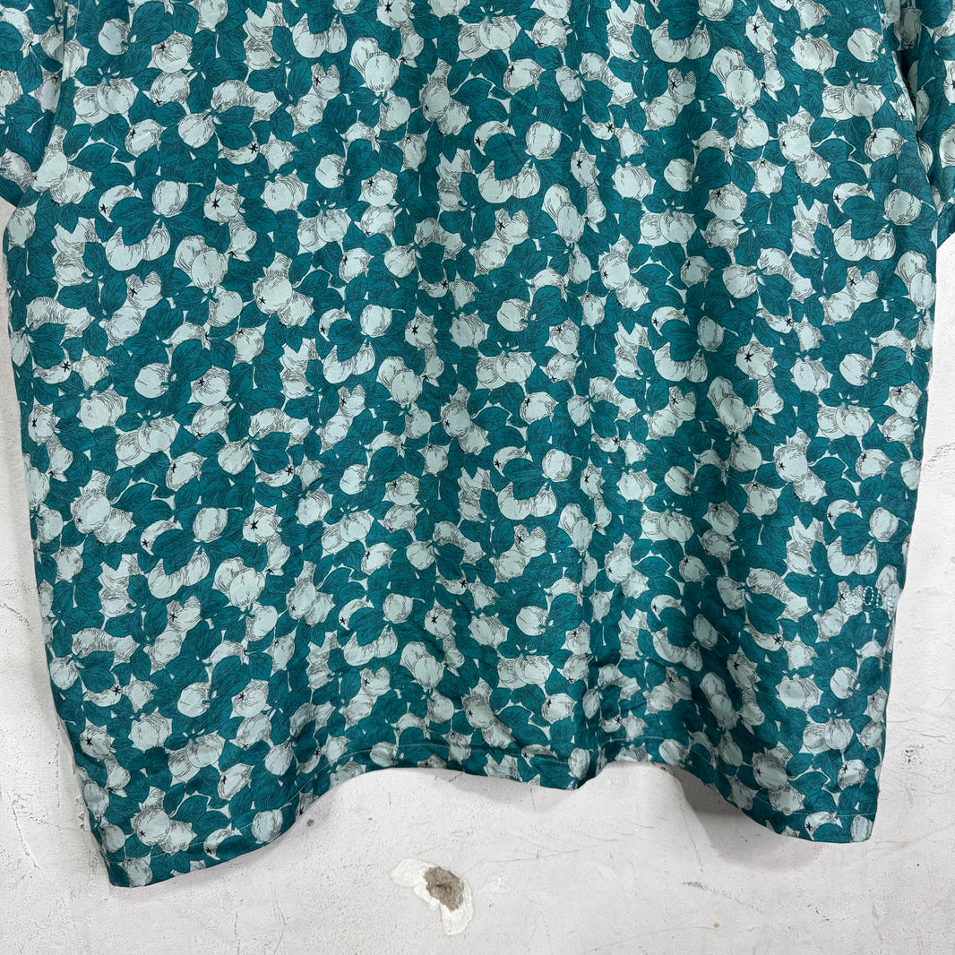 Bode Silk Fruit Print Shirt