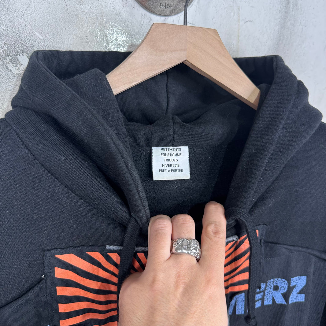 Vetements Russian Patch Hoodie