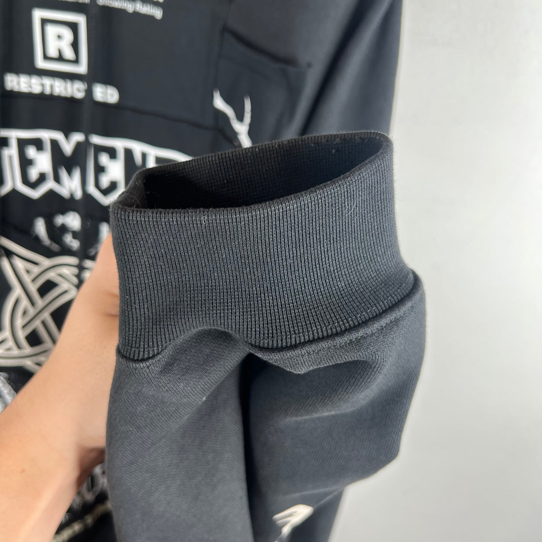 Vetements J'Adore Metal Hoodie