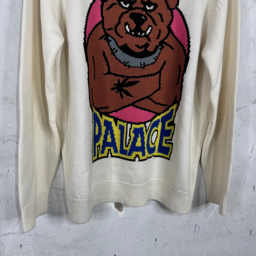 Palace Bulldog Knit Sweater