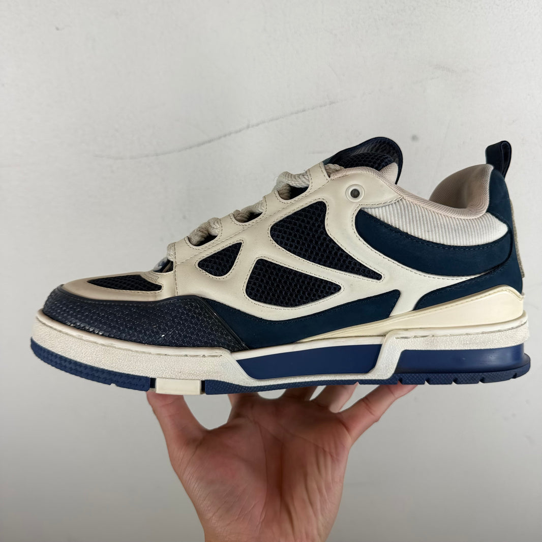Louis Vuitton Blue/White Skate Sneakers