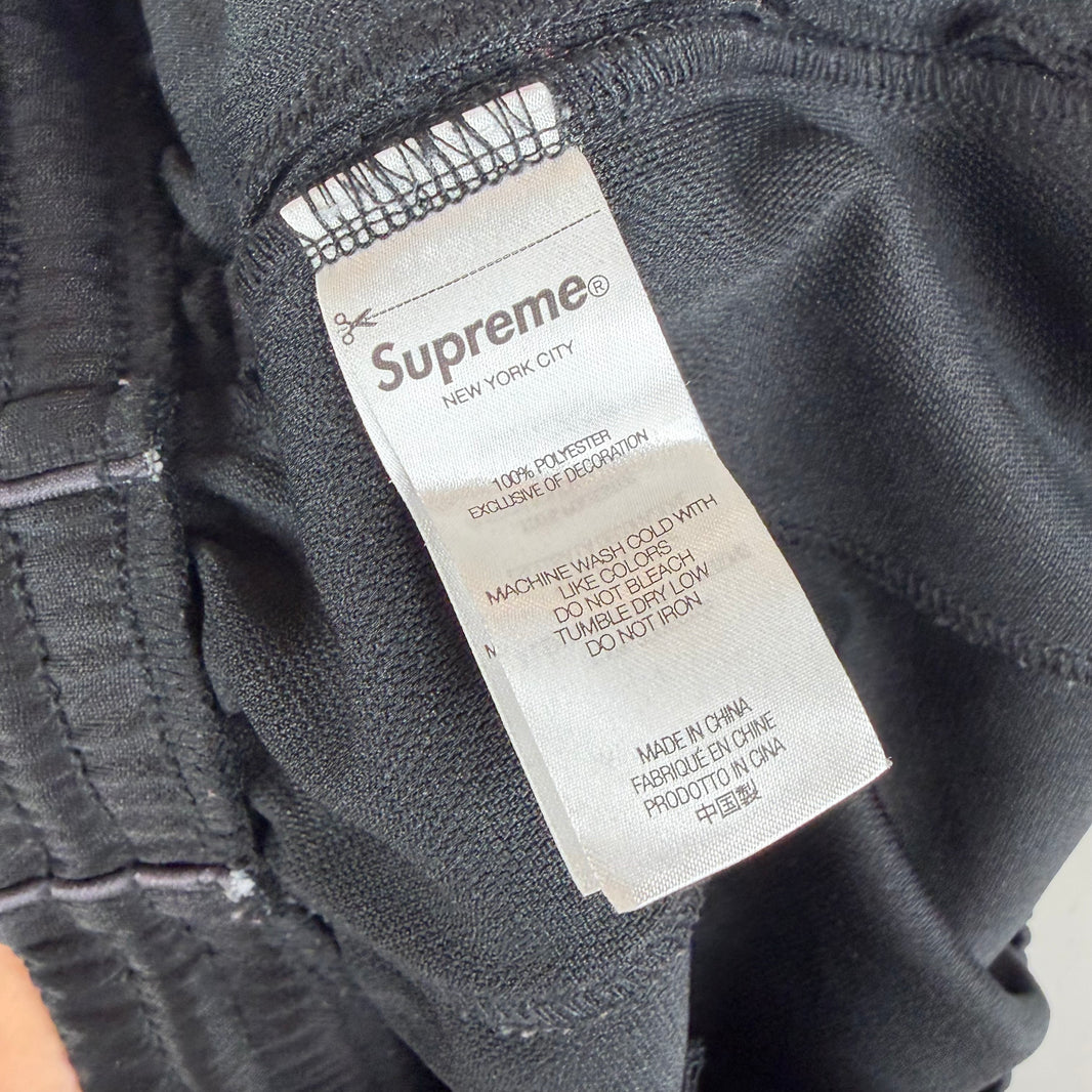 Supreme Small Script Black Trackpants