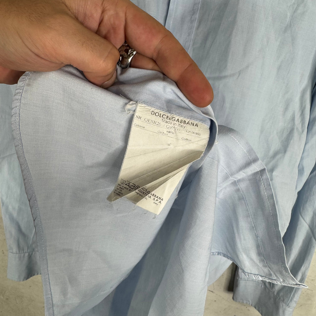 Dolce Gabbana Blue L/S Shirt