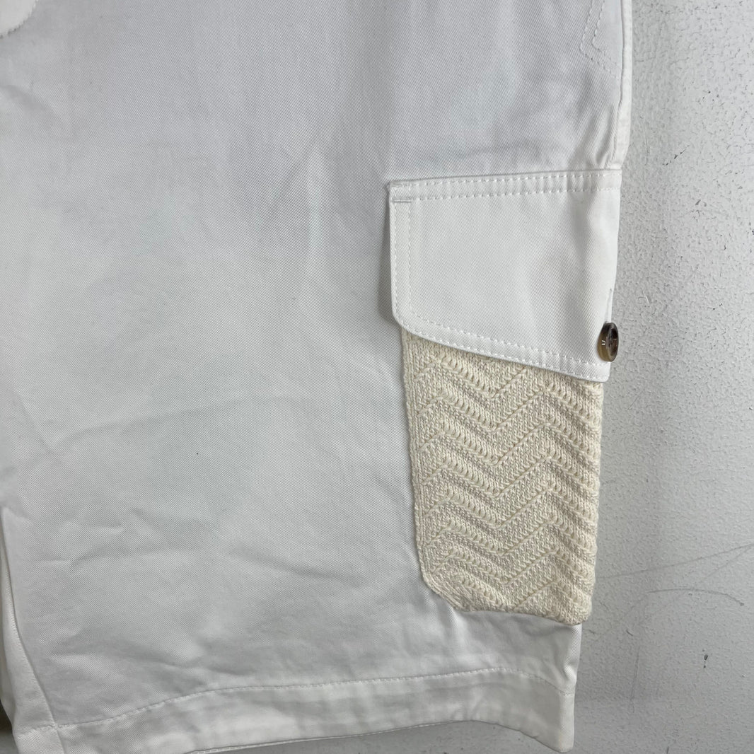 Missoni White Cargo Shorts