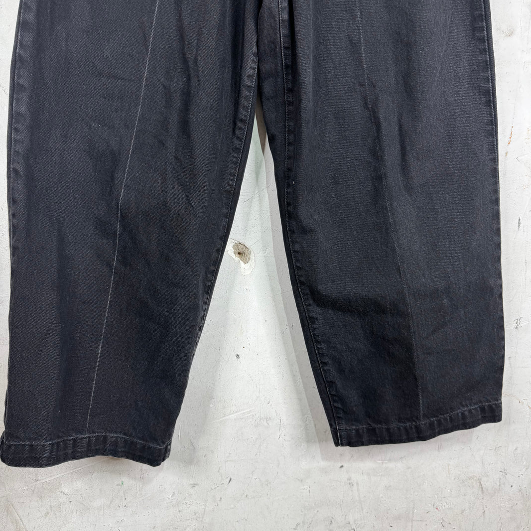 MFpenn Charcoal Baggy Paneled Jeans