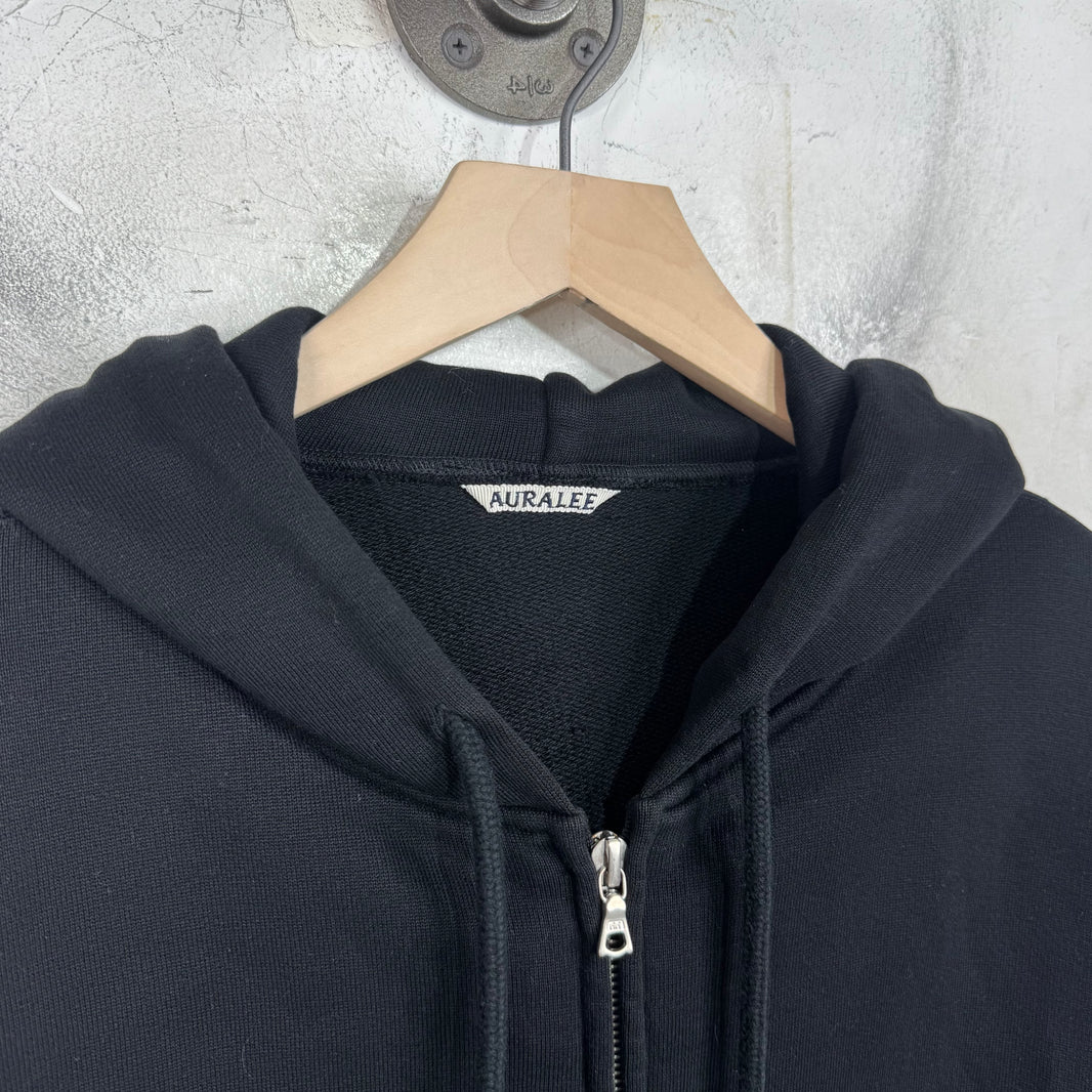 Aura Lee Black Zip Up Hoodie