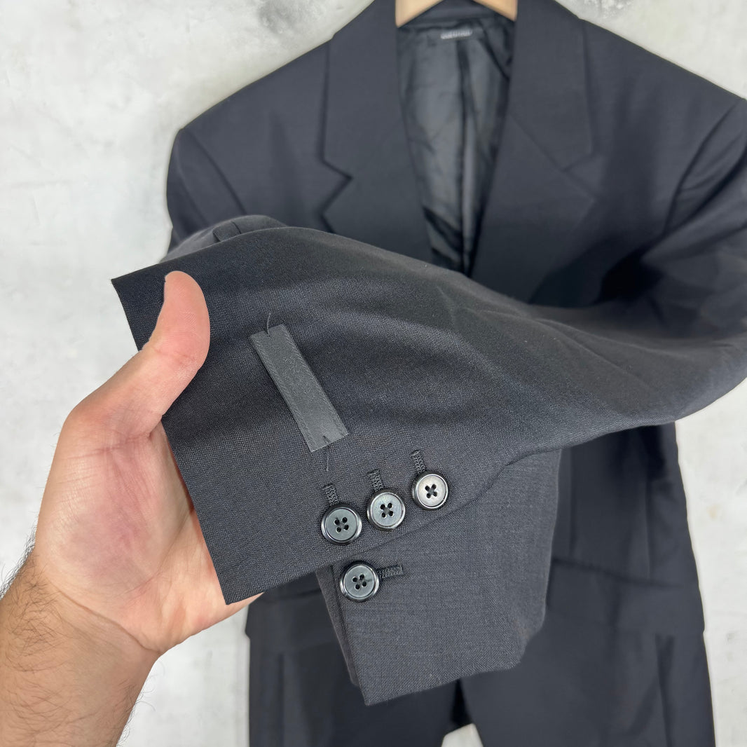 Prada Wool Triangular Patch Blazer