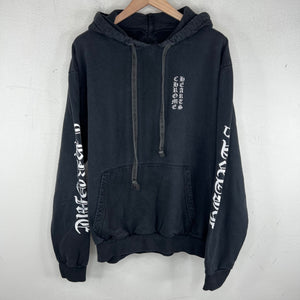 Chrome Hearts Smoked Vertical Logo Hoodie