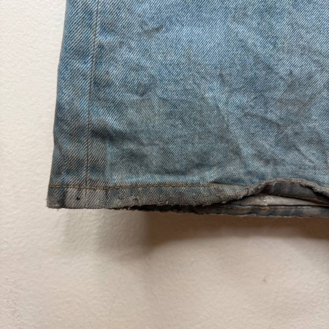 Diesel Baggy Blue Distressed Jeans