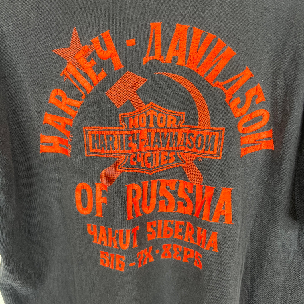 Vintage Harley Davidson Of Russia T-Shirt