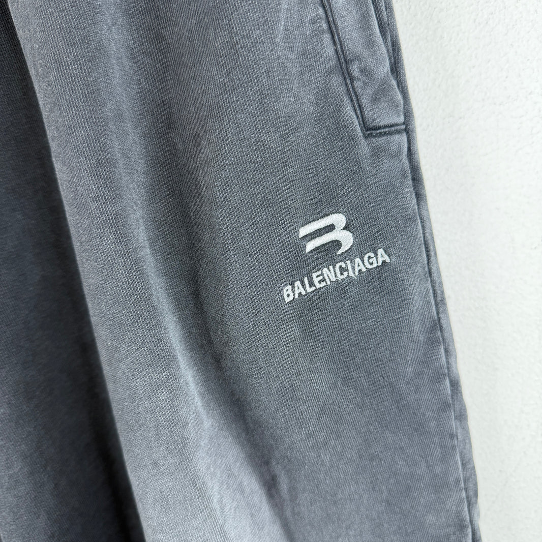 Balenciaga Sample Stone Wash Sporty B Sweatpants