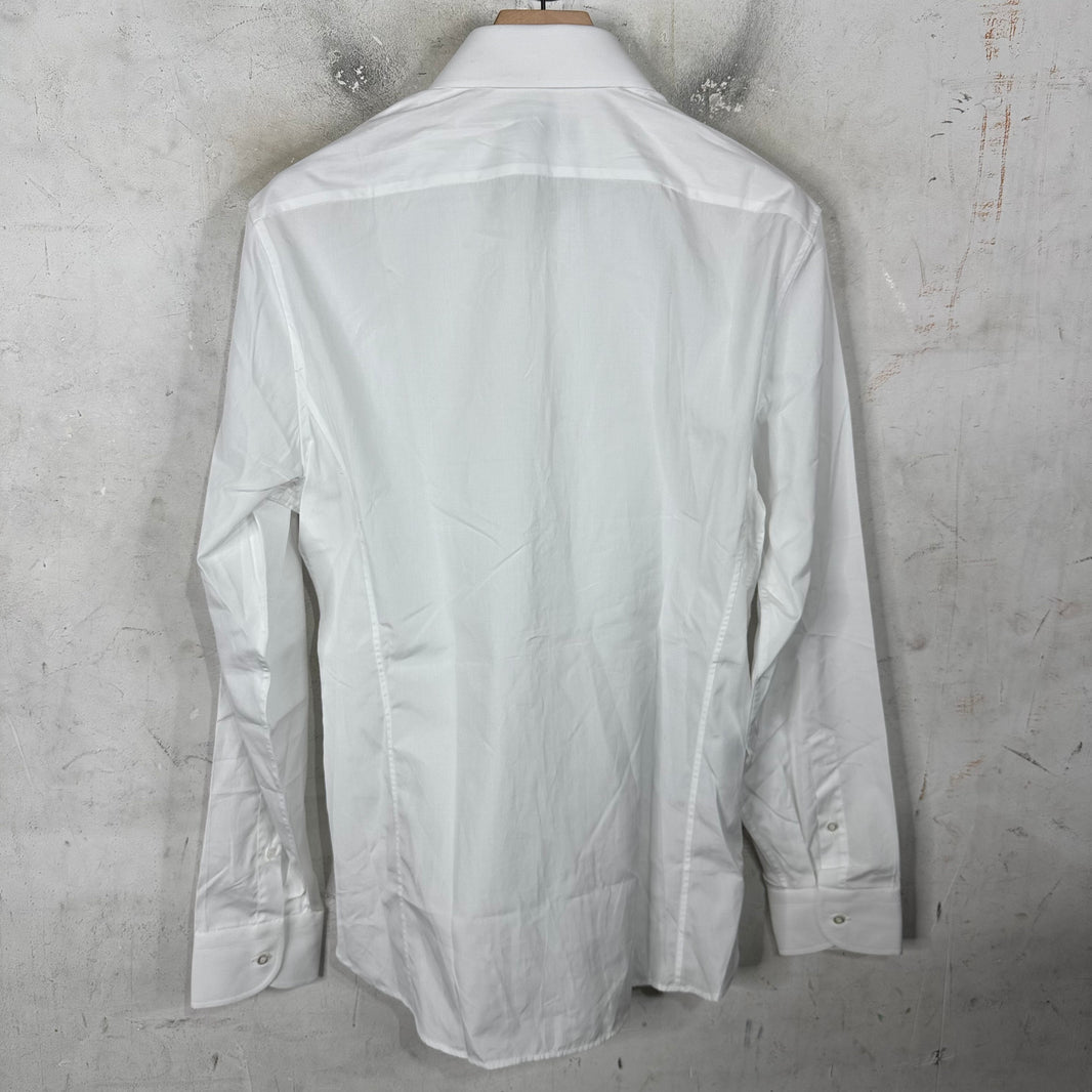 Gucci White Employee Buttoned Shirt