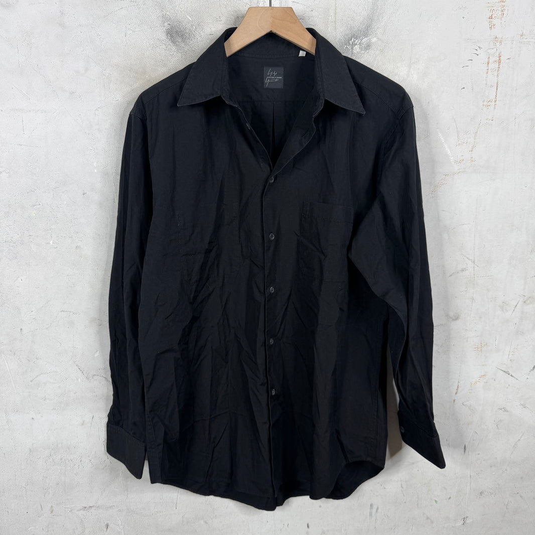 Yohji Yamamoto Internal/External Pocket LS Button Up Shirt