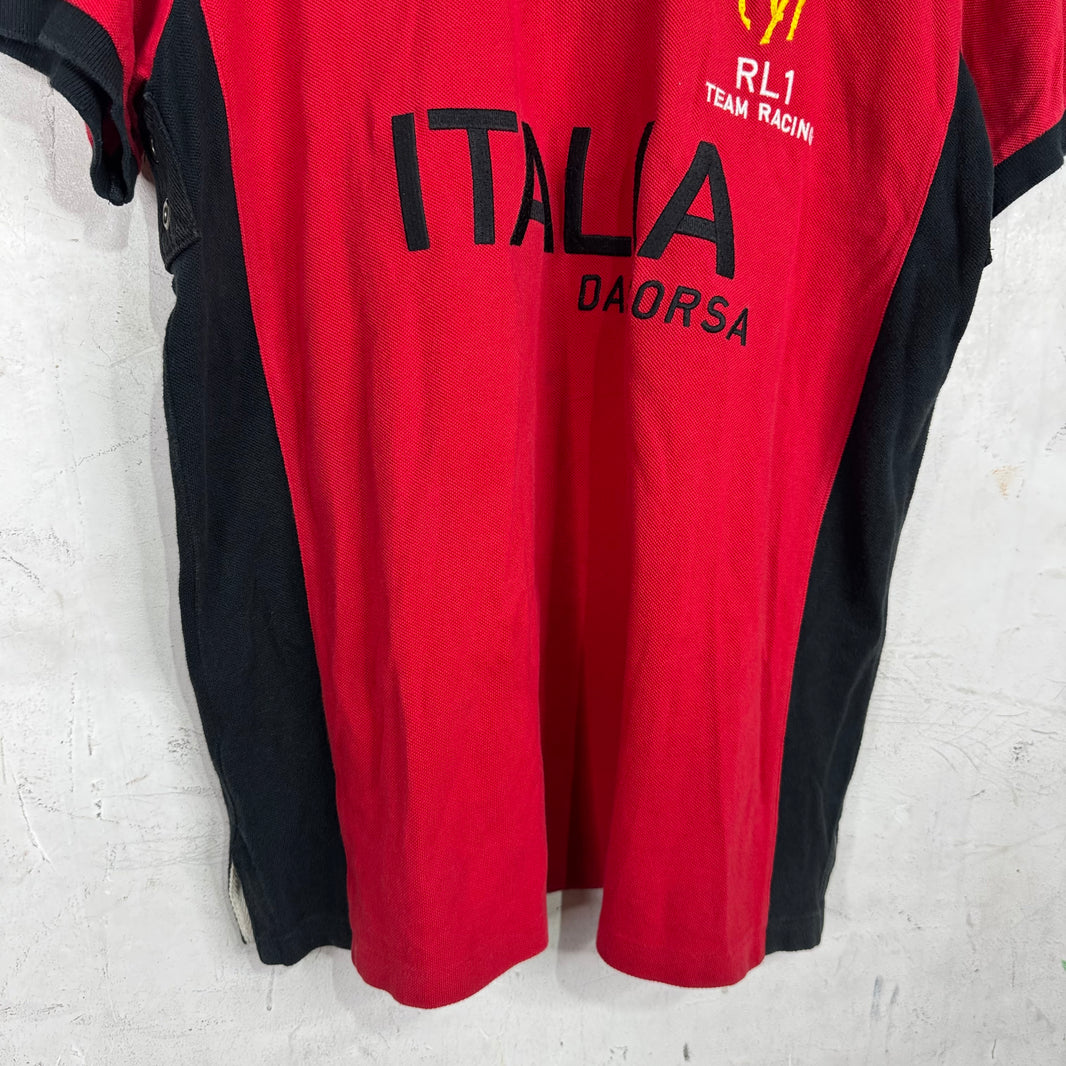 Ralph Lauren Red Italia Polo