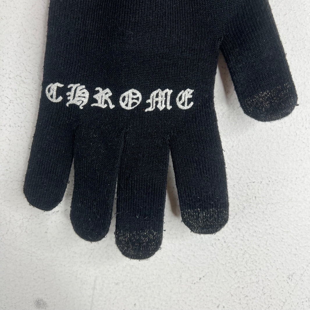 Chrome Hearts Black Work Gloves