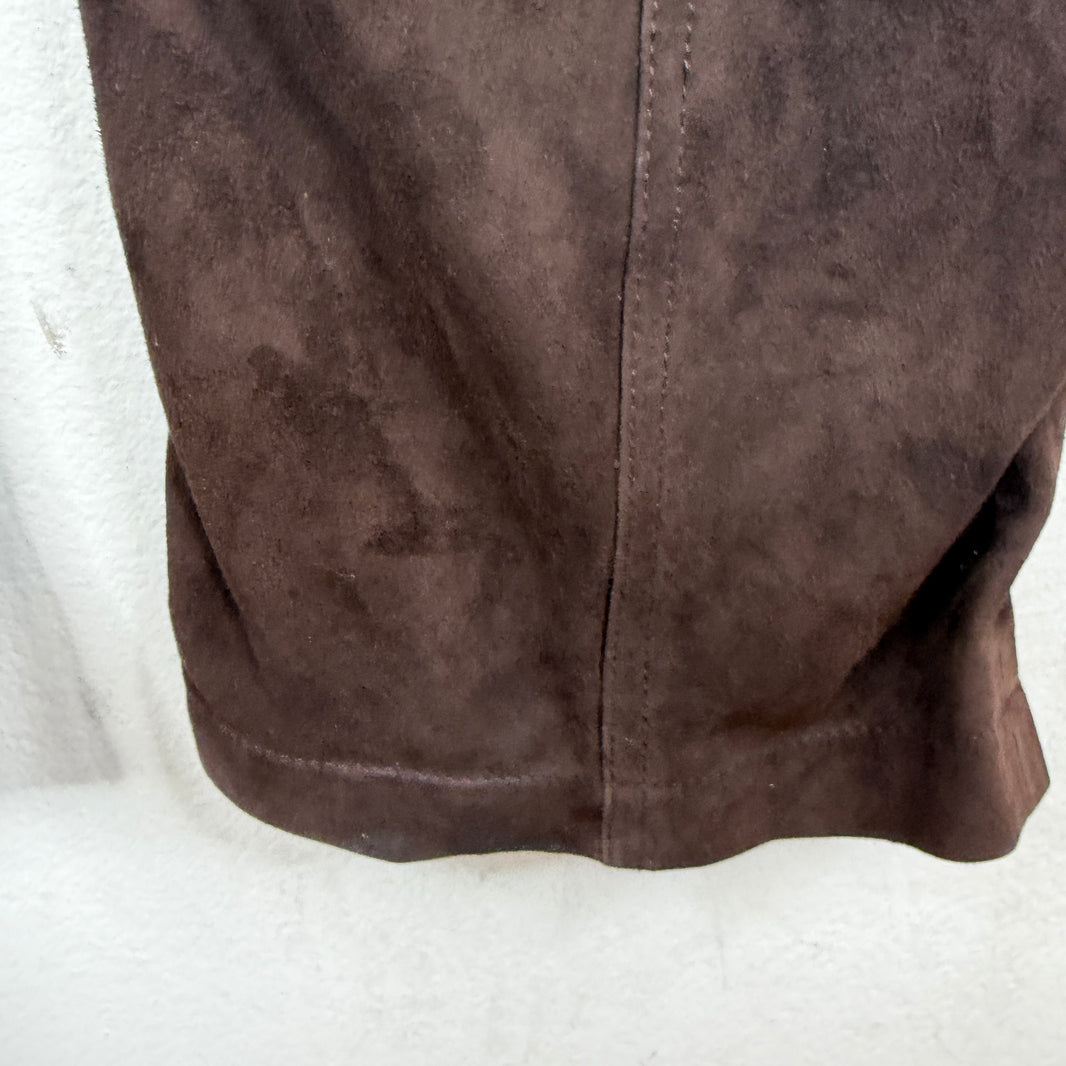 Alyx Leather Suede Zipper Pants