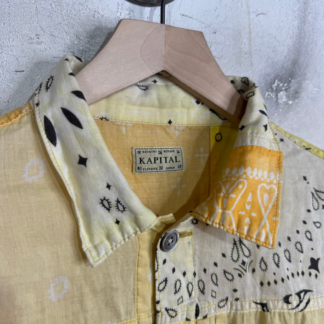 Kapital Yellow Paisley Overshirt