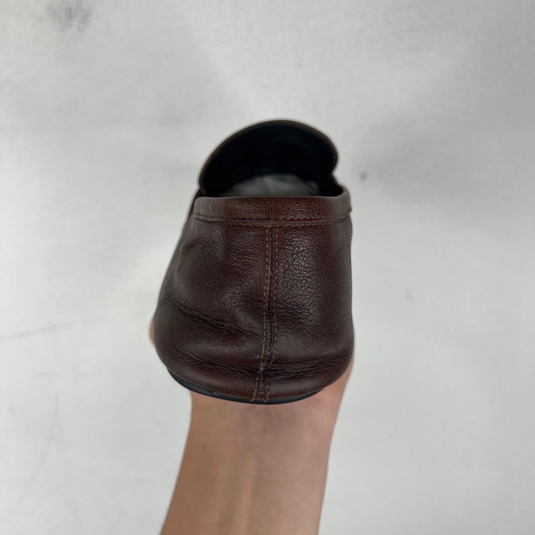 Gucci Chestnut Horsebit Loafers