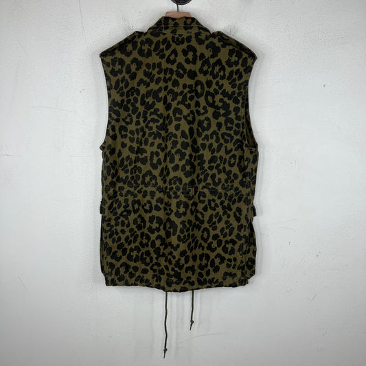 Saint Laurent Leopard Print Vest