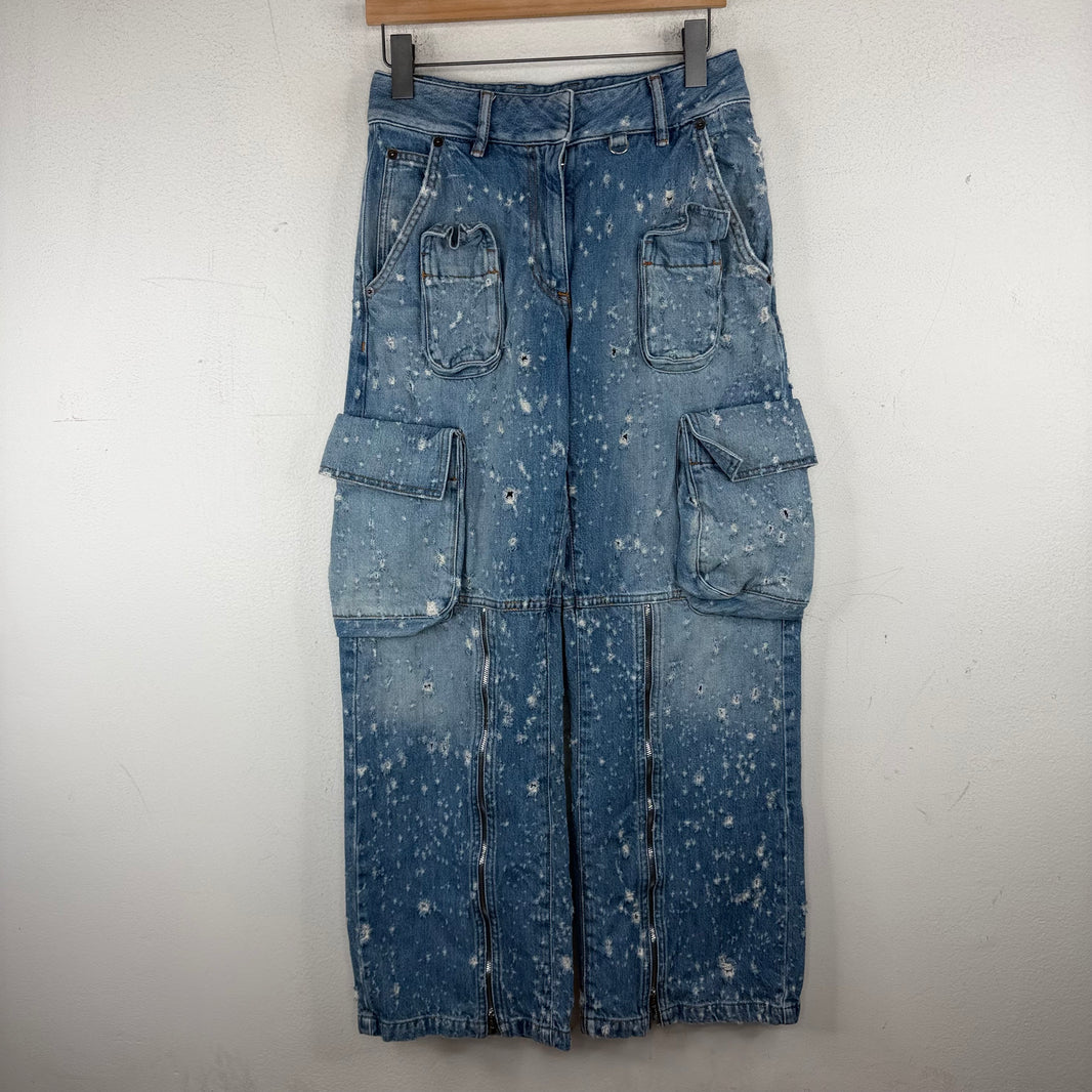 Acne Studios Distressed Double Cargo Pants