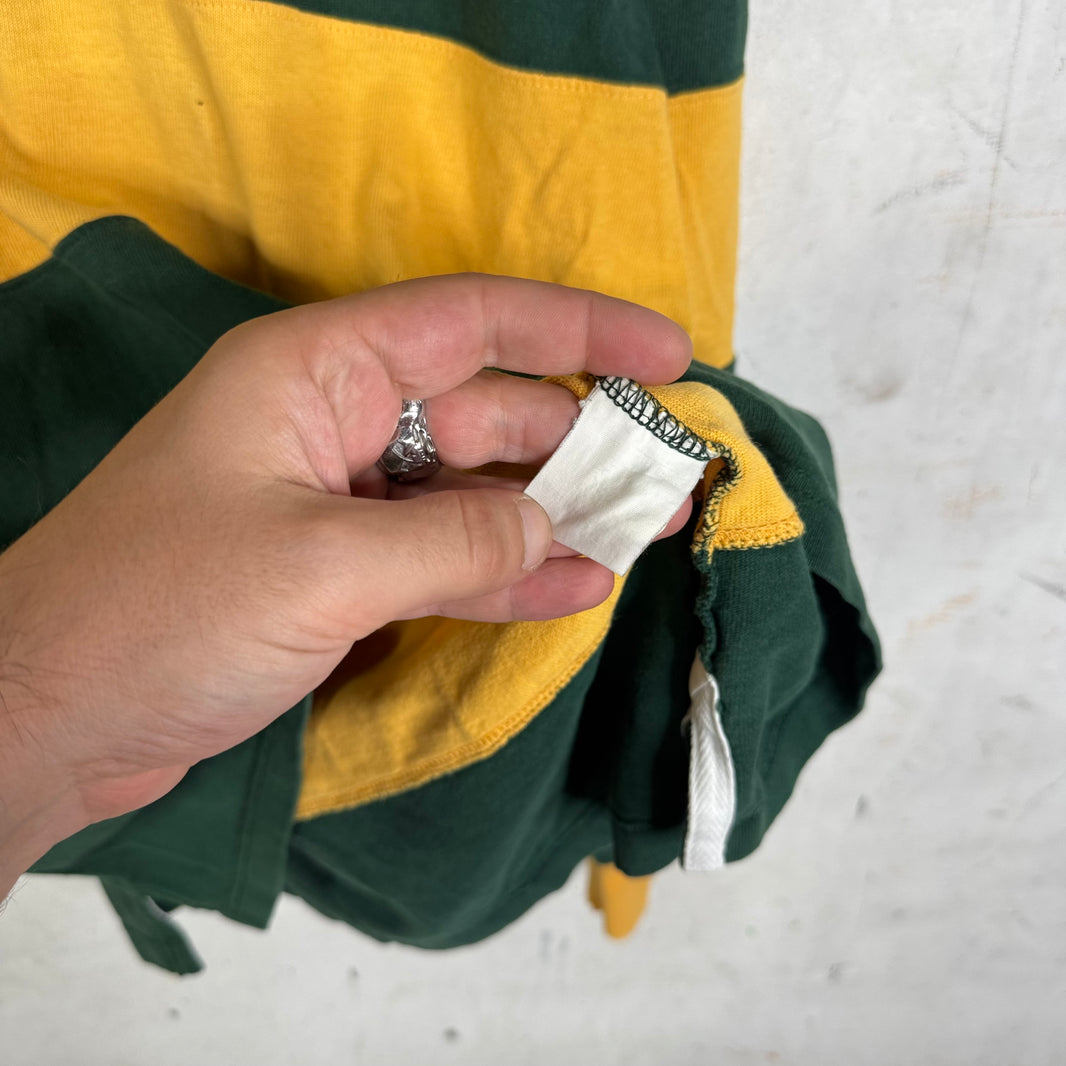 Ralph Lauren Green/Yellow Striped Rugby