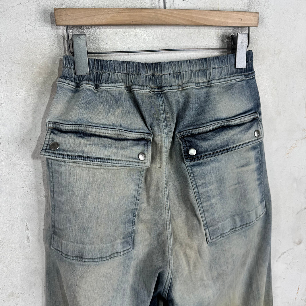 Rick Owens DRKSHDW Mineral Wash Bela Pants