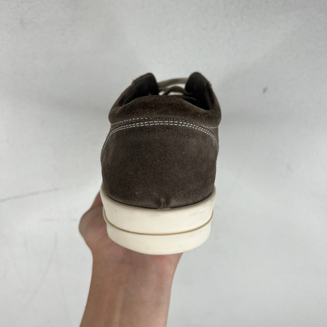 Rick Owens Brown Suede Vans Sneakers