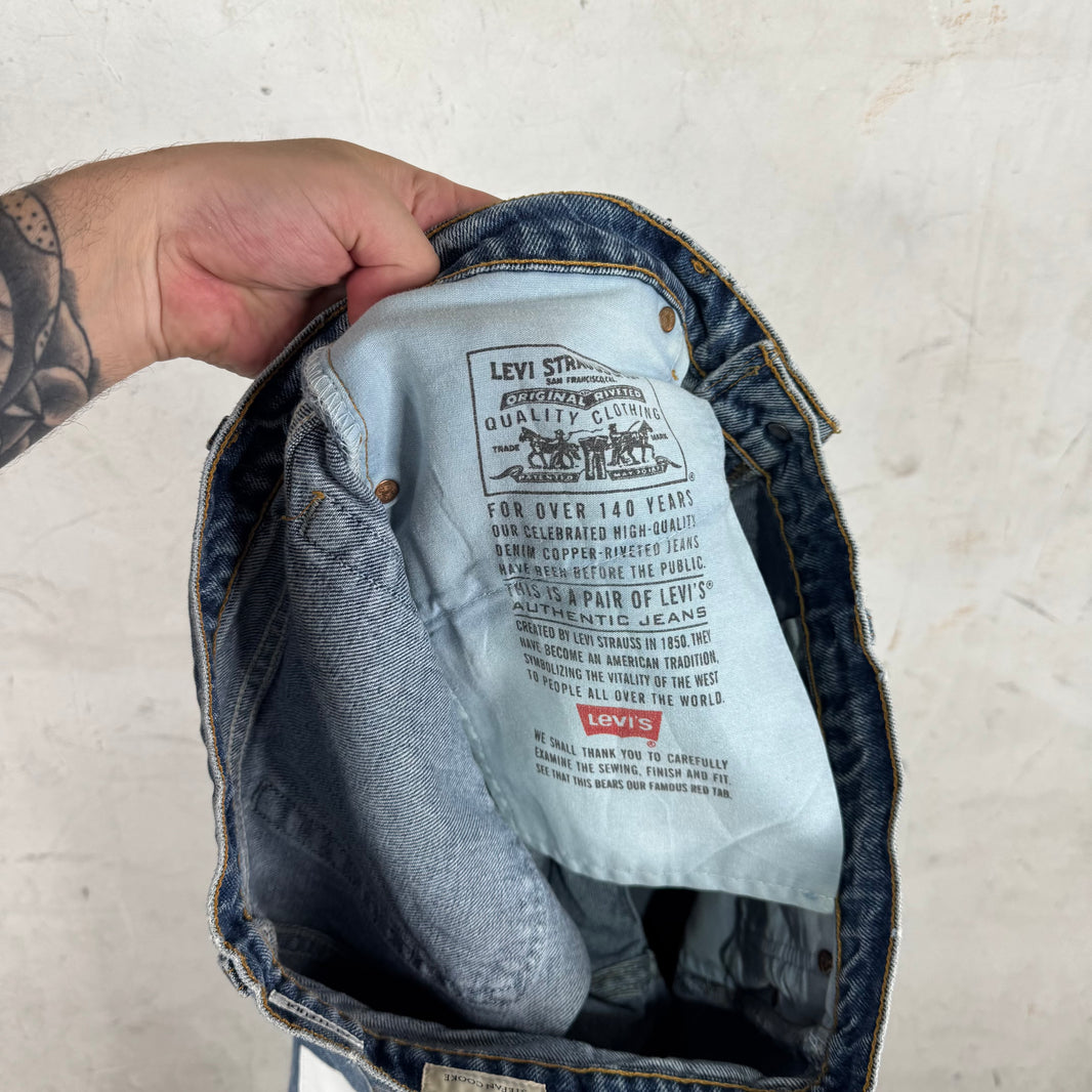 Stefan Cooke Patched Levi's Jeans