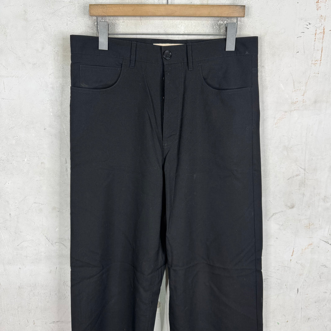 Marni Loose Black Trousers