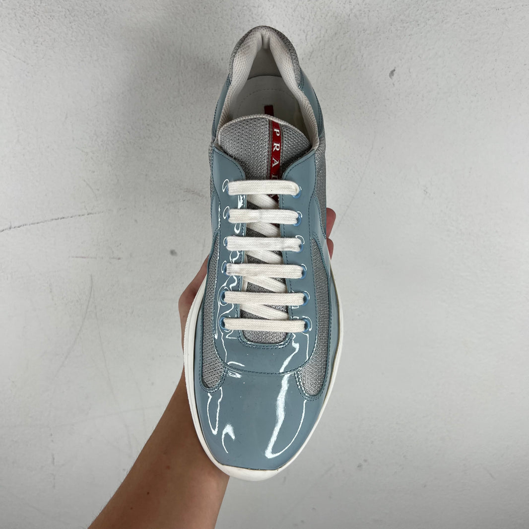 Prada Light Blue America's Cup Sneakers
